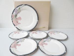 【アンティーク・趣味】ノリタケ  NEW DECADE  大皿１枚  小皿5枚  セット  （箱付）